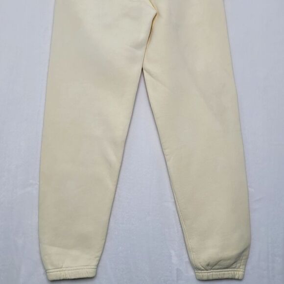 Mad Happy Pastel Yellow Joggers Size XS - Picture 6 of 7